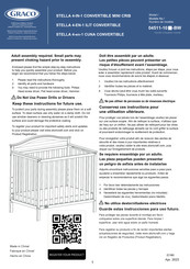 Graco STELLA 4-IN-1 Instructions D'assemblage