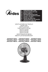 ARDES AR5ST30W Mode D'emploi