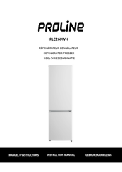 Proline PLC260WH Manuel D'instructions