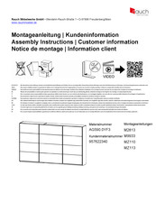 Rauch AGORDO AG590.0YF3 Notice De Montage