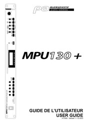 Audiophony PA H11640 Guide De L'utilisateur