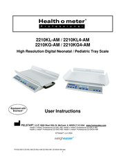 Health O Meter Professional 2210KG-AM Mode D'emploi