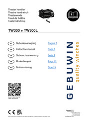 GEBUWIN TW300L Mode D'emploi