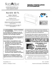 Kozy Heat Fireplaces NDK-60-TL Manuel D'installation Et D'utilisation