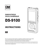 OM SYSTEM DS-9100 Manuel D'instructions