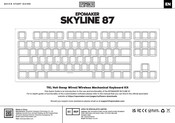 EPOMAKER SKYLINE 87 Guide De Démarrage Rapide