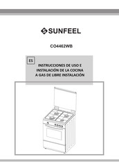 SUNFEEL CO4462WB Instructions D'utilisation Et D'installation