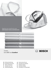 Bosch VarioComfort TDS6080/20 Notice D'utilisation