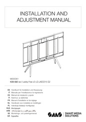SMS Leddy Free v2 LG LAEC015 G2 Manuel D'installation Et De Réglage