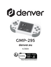 Denver GMP-295 Mode D'emploi