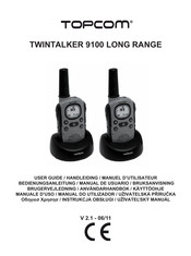 Topcom TWINTALKER 9100 LONG RANGE Manuel D'utilisateur