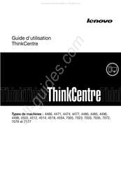 Lenovo ThinkCentre M91 Guide D'utilisation