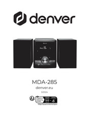 Denver MDA-285 Mode D'emploi