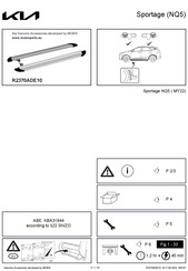 Mobis R2370ADE10 Instructions D'installation