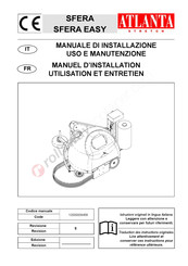 Atlanta SFERA EASY Manuel D'installation, Utilisation Et Entretien