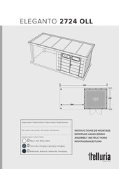 telluria ELEGANTO 2724 OLL Instructions De Montage