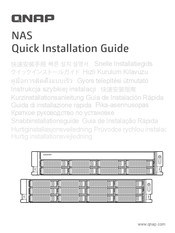 QNAP TS-877XU-RP Guide D'installation Rapide