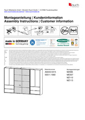 Rauch 55511.1660 Instructions De Montage