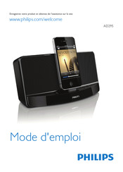 Philips AD295/12 Mode D'emploi