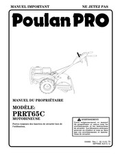 Poulan Pro PRRT65C Manuel Du Propriétaire