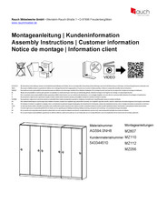 Rauch AGORDO AG594.0NH8 Notice De Montage