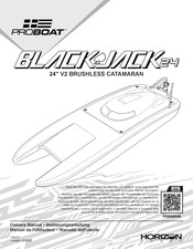 Horizon Hobby ProBoat BLACKJACK 24 Manuel De L'utilisateur