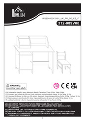 HOMCOM 312-089V00 Instructions De Montage