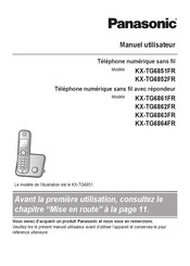 Panasonic KX-TG6864FR Manuel Utilisateur