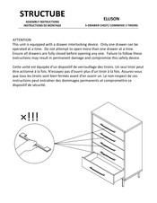 Structube ELLISON Instructions De Montage