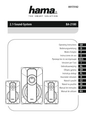 Hama BA-2180 Mode D'emploi