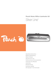 Peach Silver Line PL706 Mode D'emploi