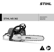 Stihl MS 362 Notice D'emploi