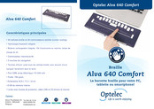 Optelec ALVA 640 Comfort Mode D'emploi