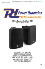 Power Dynamics 100.060 Manuel D'instructions