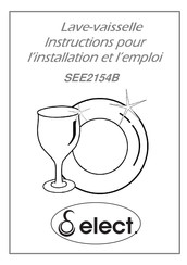 SOGEDIS SEE2154B Instructions Pour L'installation Et L'emploi