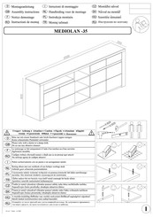 Agata Meble MEDIOLAN -35 Notice De Montage