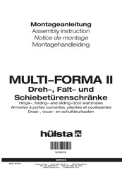 Hülsta MULTI-FORMA II Notice De Montage