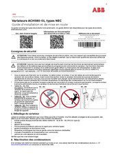 ABB NEC ACH580-01-044A-4 Guide D'installation Et De Mise En Route