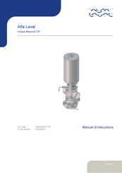 Alfa Laval Unique Mixproof CIP Manuel D'instructions