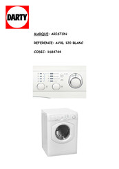 Ariston AVXL 120 Mode D'emploi