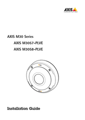 Axis M3058-PLVE Guide D'installation