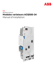 ABB ACQ580-34 Manuel D'installation