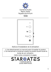 StarGates SGA Notice D'installation Et D'utilisation