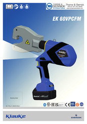 Emerson Klauke EK 60VPCFM Mode D'emploi