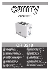 camry Premium CR 3219 Mode D'emploi