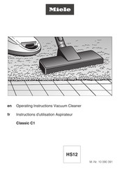 Miele SBCN0 Instructions D'utilisation