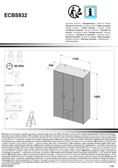 Forte ECONOBOX ECBS832 Notice De Montage