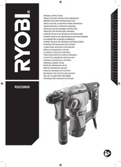 Ryobi RSDS800-K Traduction Des Instructions Originales