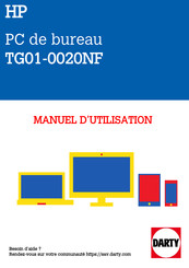 HP TG01-0020NF Manuel De L'utilisateur