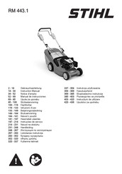 Stihl RM 443.1 Notice D'emploi